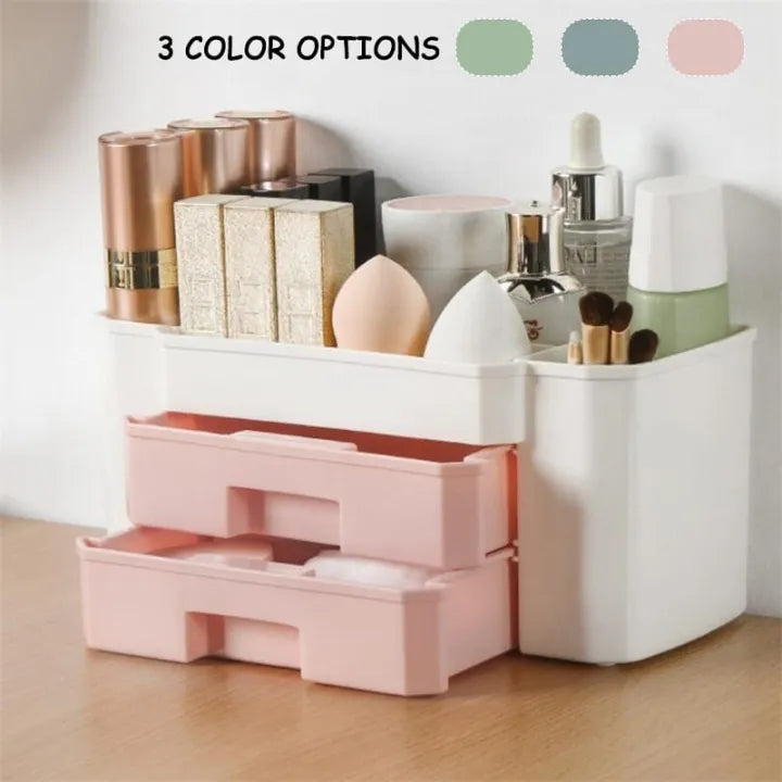 Makeup Organizer Case Acrylic Double Door - Buy Online in Pakistan at Cosmia.pk