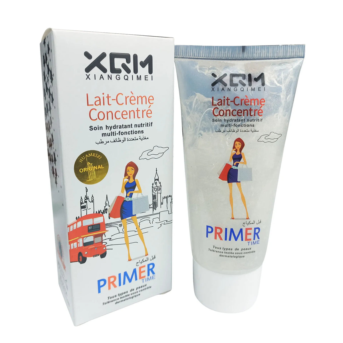 XQM Lait Creme Concentre Makeup Primer - 80ml - Buy Online in Pakistan at Cosmia.pk