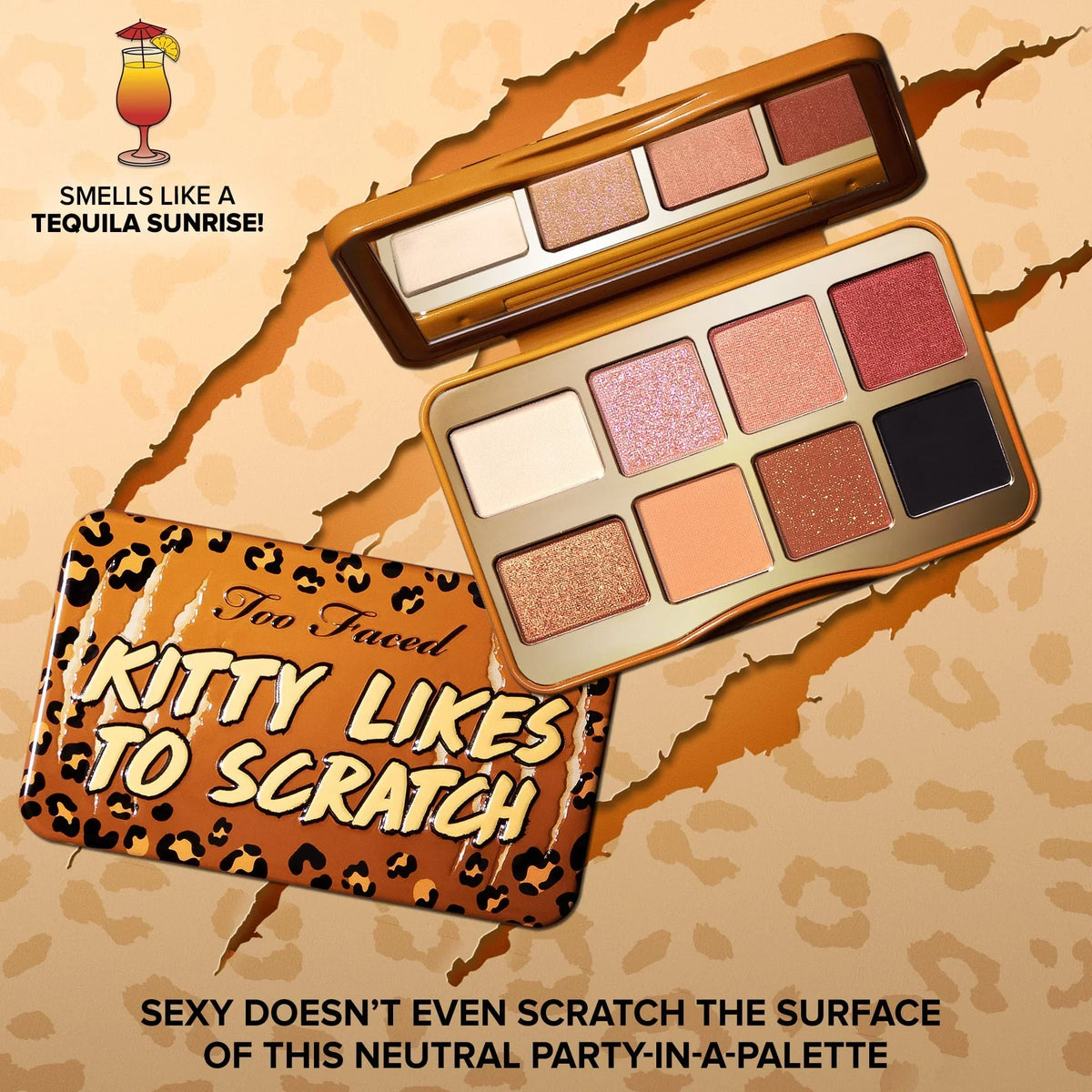 Too Faced Kitty Likes To Scratch Mini Eye Shadow Palette - Buy Online in Pakistan at Cosmia.pk