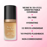 Born This Way Flawless Coverage Natural Finish Foundation 30ml - Buy Online in Pakistan at Cosmia.pk