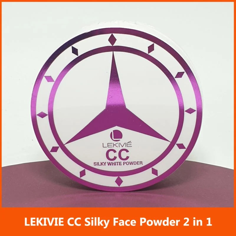 Lekivie CC Silky White Face Powder 2 in 1 - Buy Online in Pakistan at Cosmia.pk