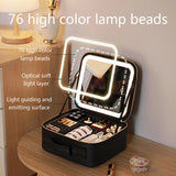 Smart Led Makeup Bag With Mirror Lights - Buy Online in Pakistan at Cosmia.pk