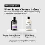 L'Oreal Professional Paris Chroma Creme Purple Dyes Shampoo 300ml - Buy Online in Pakistan at Cosmia.pk