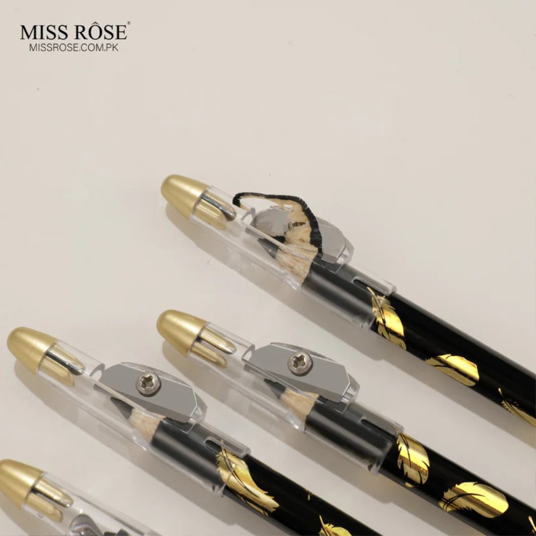 Miss Rose 2-in-1 Eyebrow Pencil – Black - Buy Online in Pakistan at Cosmia.pk