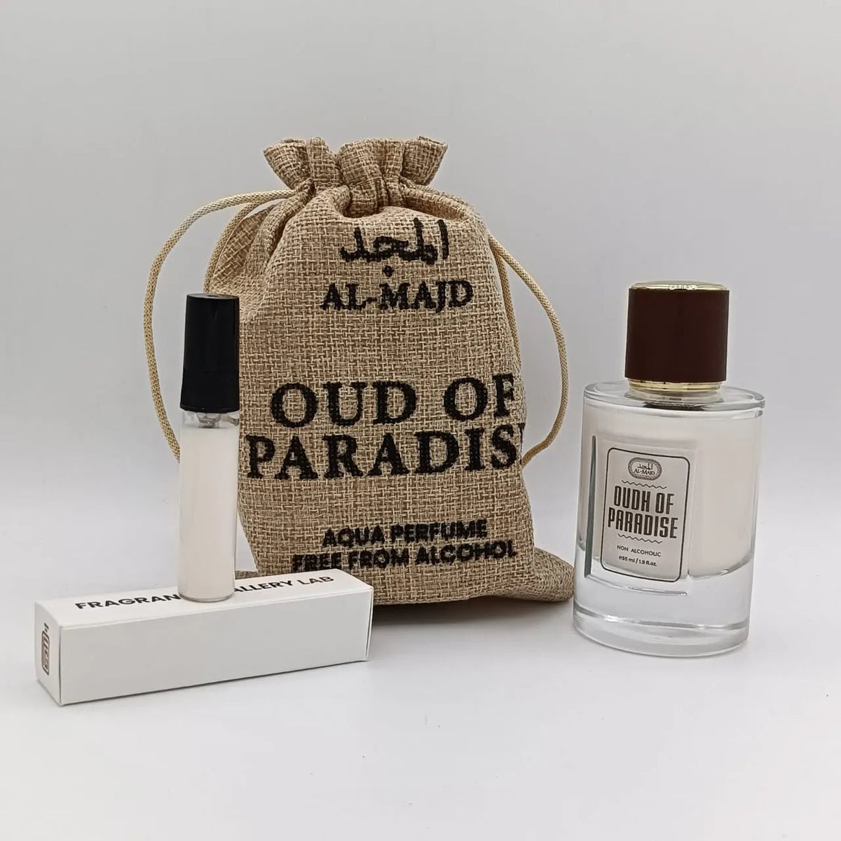 Al-Majd Non-Alcoholic Perfume - Oud Of Paradise Aqua - 100ml - Buy Online in Pakistan at Cosmia.pk