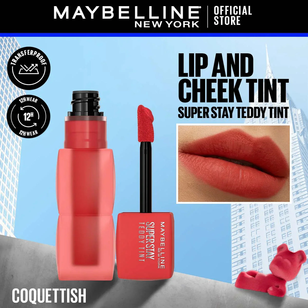 Original Maybelline - New York Superstay Teddy Tint - Buy Online in Pakistan at Cosmia.pk