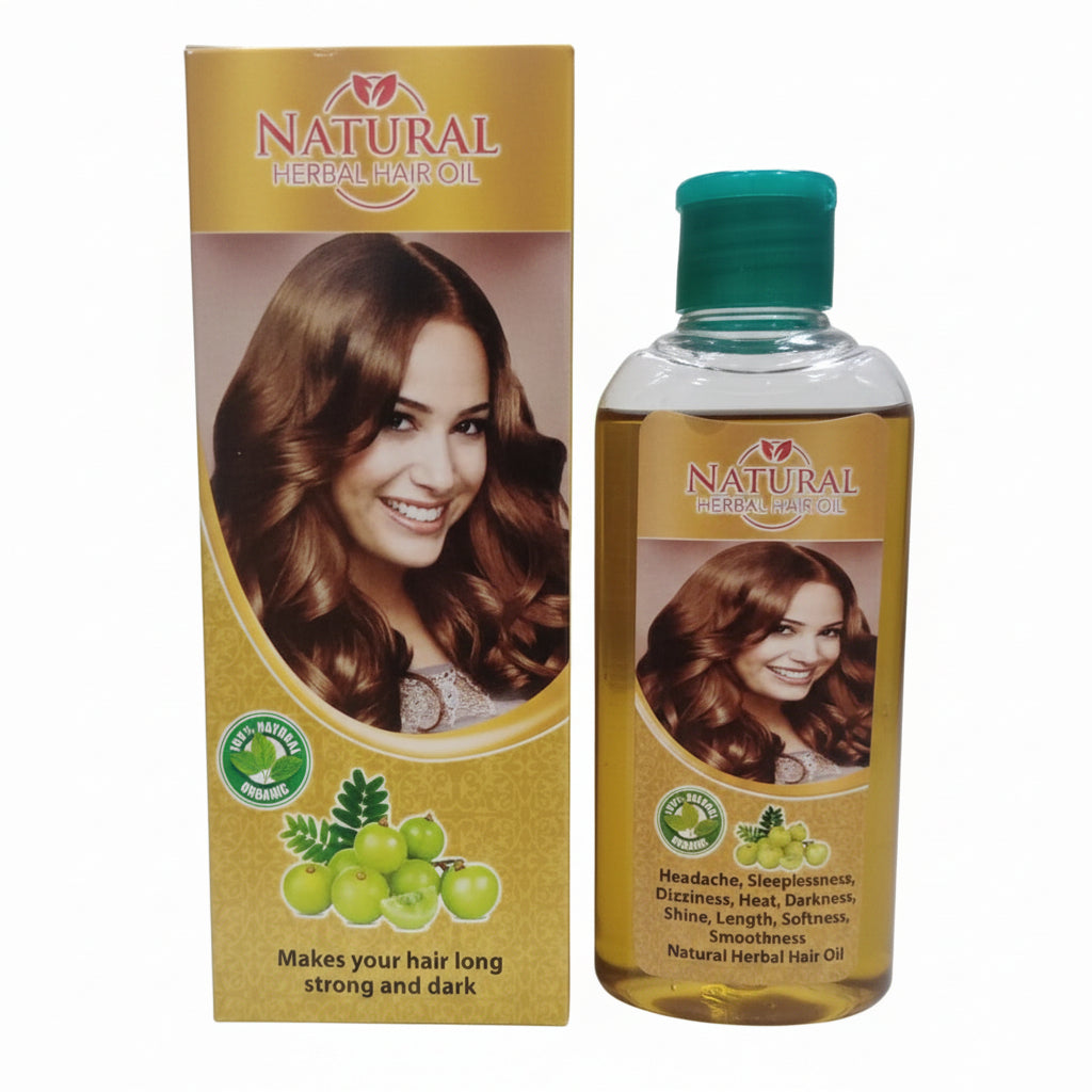 Natural Herbal Hair Oil - 100ml - Buy Online in Pakistan at Cosmia.pk