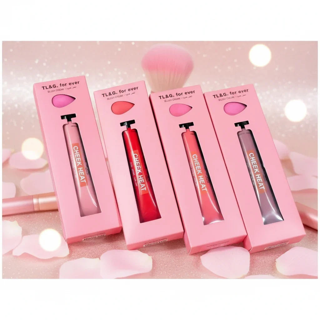 TL & G Forever Cheek Heat Blush with Blender - Buy Online in Pakistan at Cosmia.pk
