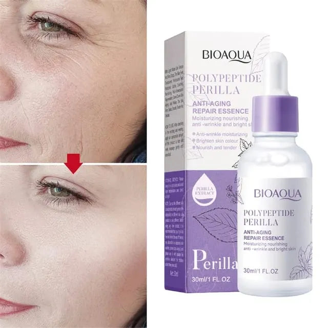 Bioaqua Polypeptide Perilla Anti-Aging Repair Essence Serum - 30ml - Buy Online in Pakistan at Cosmia.pk