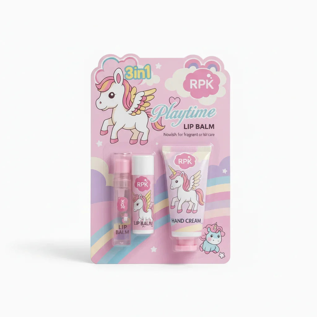 RPK 3 in 1 - Perfume, lip balm & hand cream set - Buy Online in Pakistan at Cosmia.pk