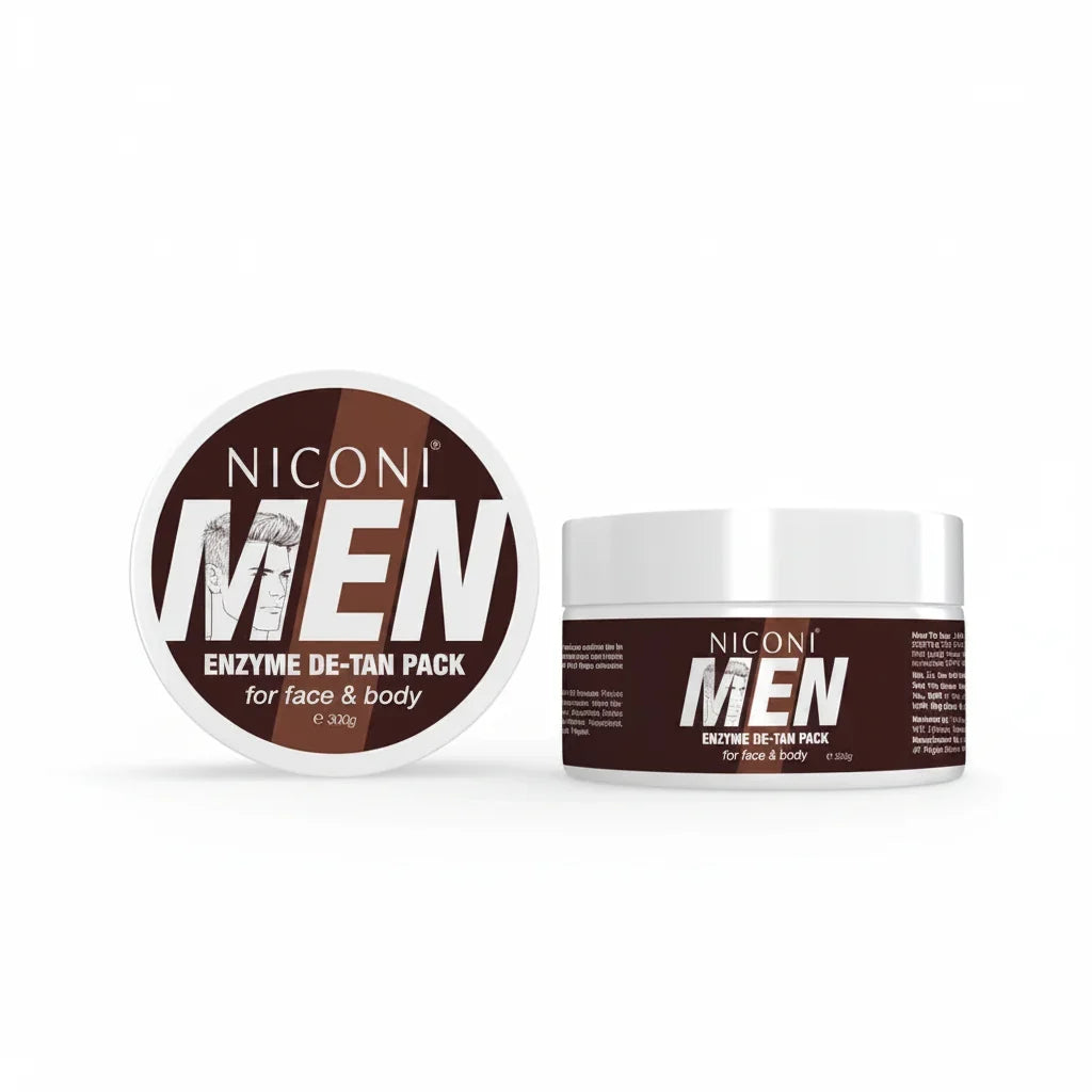 Niconi Men Enzyme De-Tan Pack - 300g - Buy Online in Pakistan at Cosmia.pk