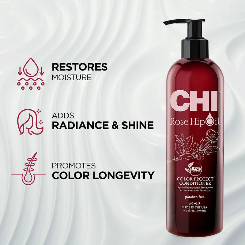 CHI Rosehip Oil Protecting Conditioner, Sulfate & Paraben Free - Buy Online in Pakistan at Cosmia.pk