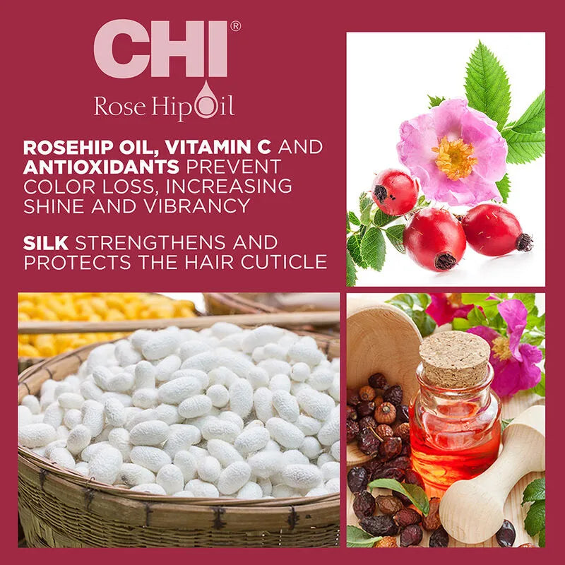 CHI Rosehip Oil Protecting Conditioner, Sulfate & Paraben Free - Buy Online in Pakistan at Cosmia.pk