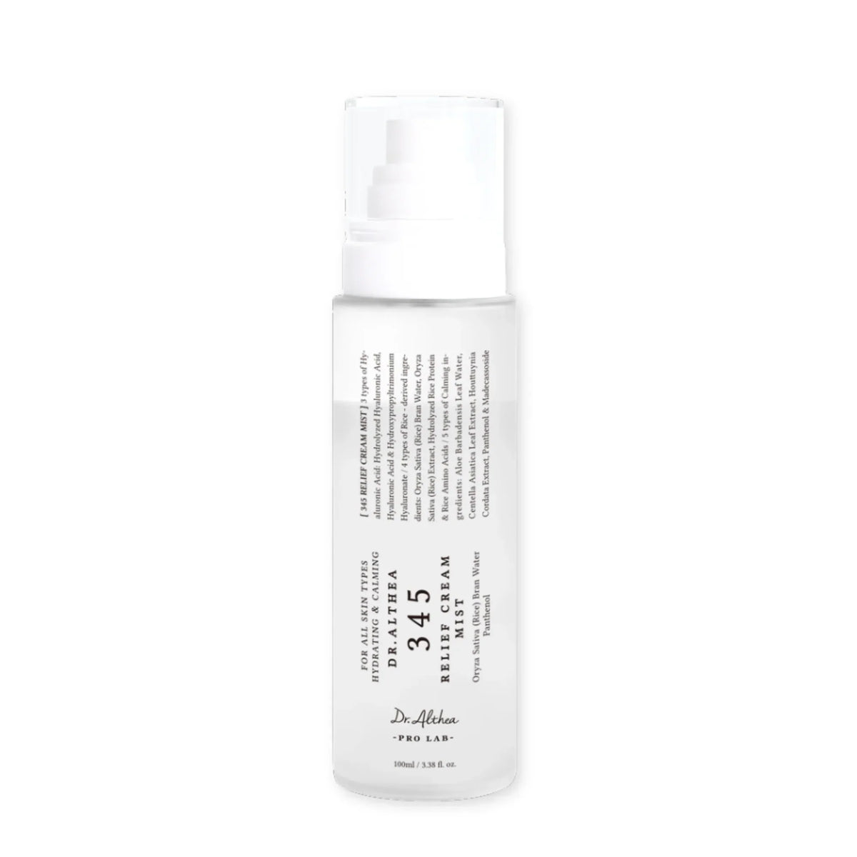 Dr. Althea - 345 Relief Cream Mist 100ml - Buy Online in Pakistan at Cosmia.pk