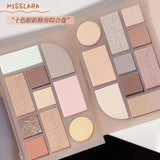 Miss Lara 10 Color Contouring Eyeshadow Face Highlighter - Buy Online in Pakistan at Cosmia.pk