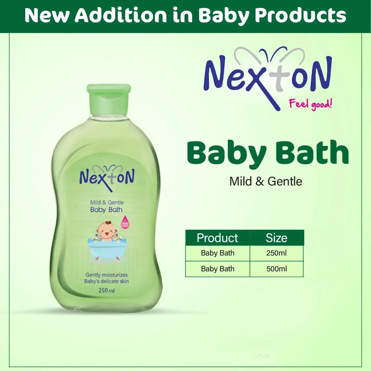 Nexton Baby Bath (Mild & Gentle) - Buy Online in Pakistan at Cosmia.pk