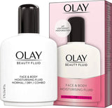 Olay Beauty Fluid Moisturiser | Face & Body Hydrating - Buy Online in Pakistan at Cosmia.pk