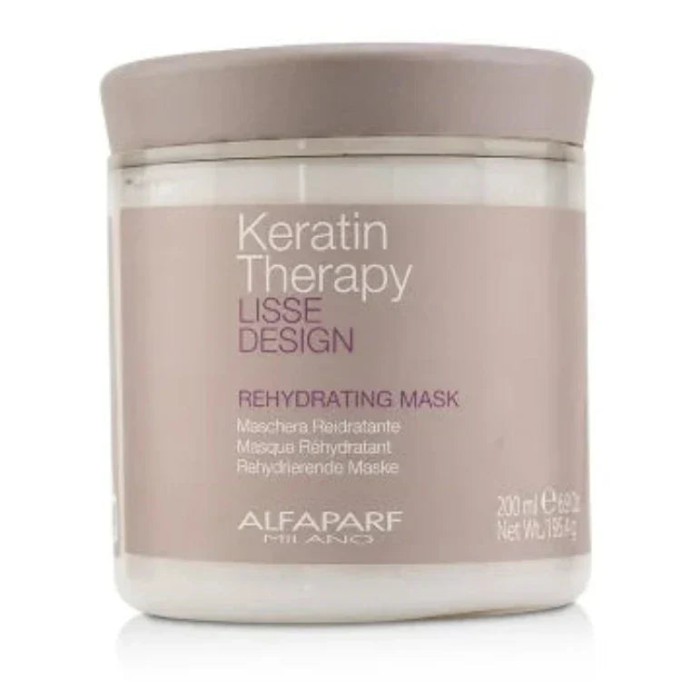 Alfaparf Lisse Design Keratin Therapy Rehydrating Mask 200ml - Buy Online in Pakistan at Cosmia.pk