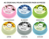 Aqua Color Line Nail polish Remover Pad 40 Pieces - Buy Online in Pakistan at Cosmia.pk