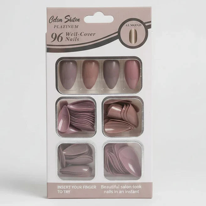 Color Sister 96-Piece Artificial Nails Set - Buy Online in Pakistan at Cosmia.pk