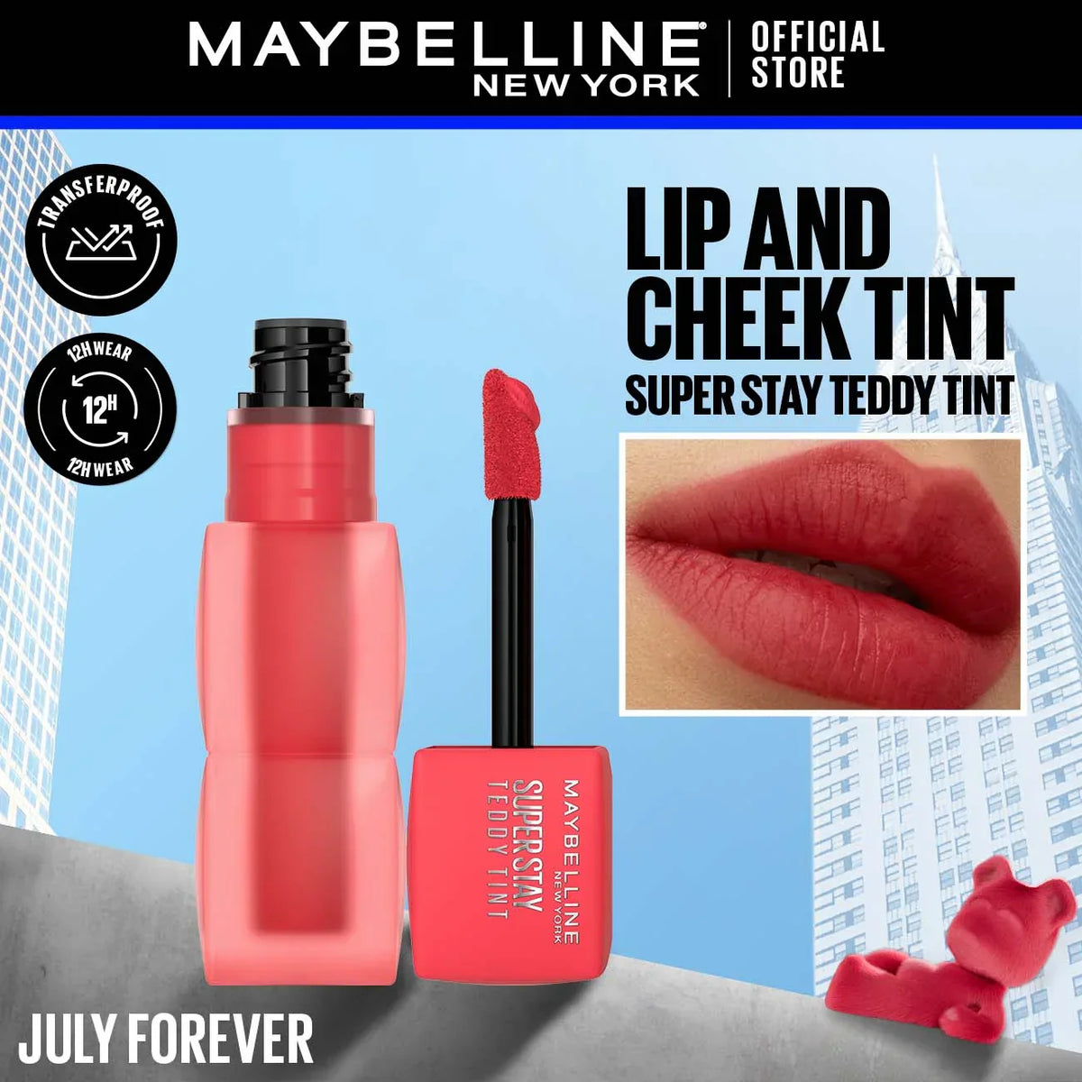 Original Maybelline - New York Superstay Teddy Tint - Buy Online in Pakistan at Cosmia.pk