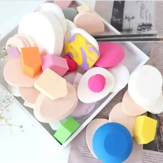 35 Pcs Mix Makeup Sponges - Buy Online in Pakistan at Cosmia.pk