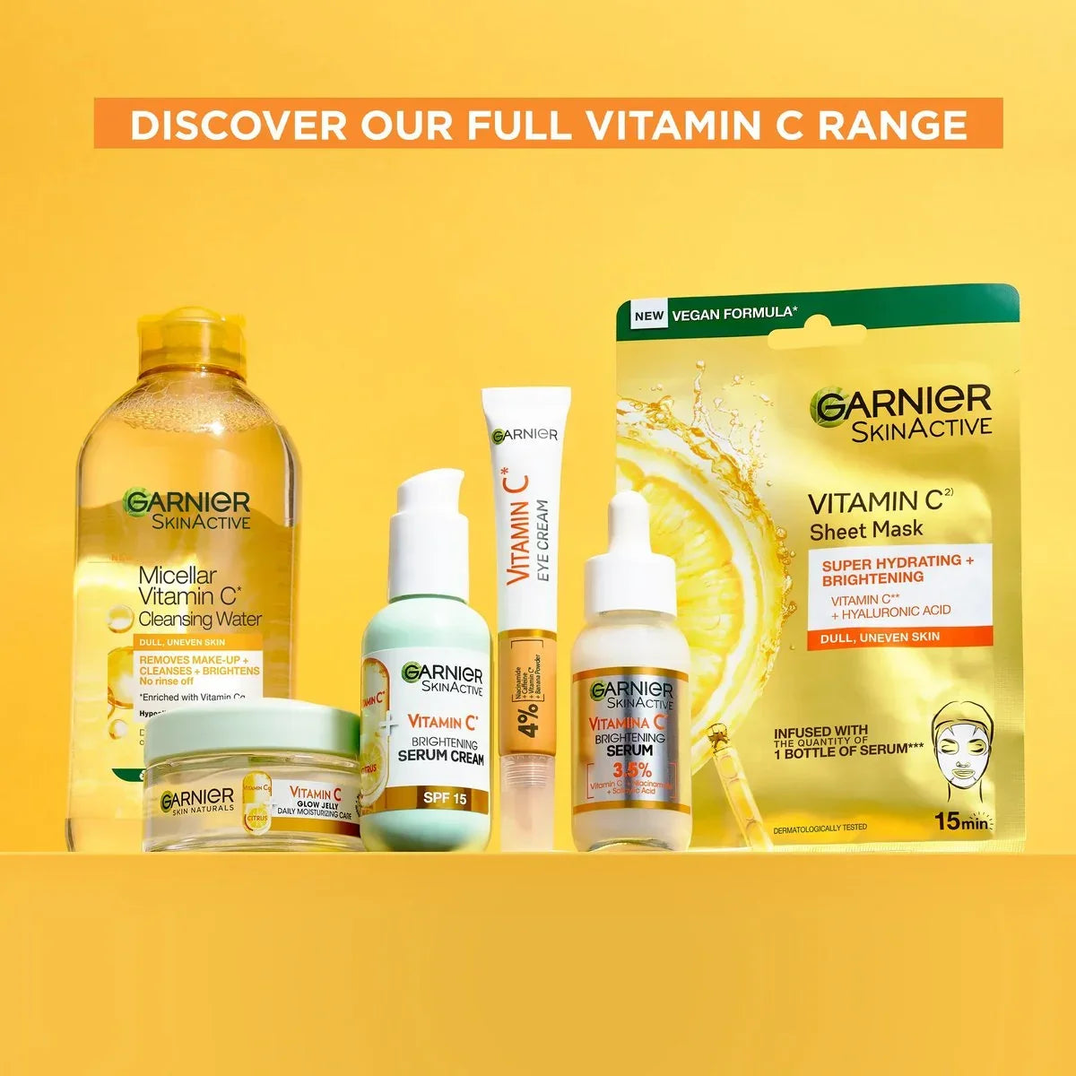 Garnier Skin Active Vitamin C Brightening Glow Jelly Moisturizer – 50 ml - Buy Online in Pakistan at Cosmia.pk