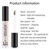 Miss Rose Oil Free Waterproof Liquid Concealer - 5ml - Buy Online in Pakistan at Cosmia.pk