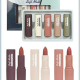 5Pcs Heng Fang Soft Matte Lipstick - Buy Online in Pakistan at Cosmia.pk