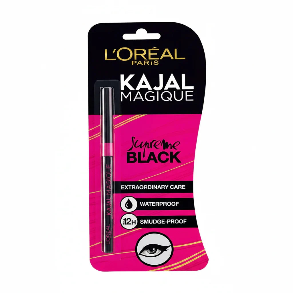 L’Oréal Paris Kajal Magique – Supreme Black (Smudge Proof) - Buy Online in Pakistan at Cosmia.pk