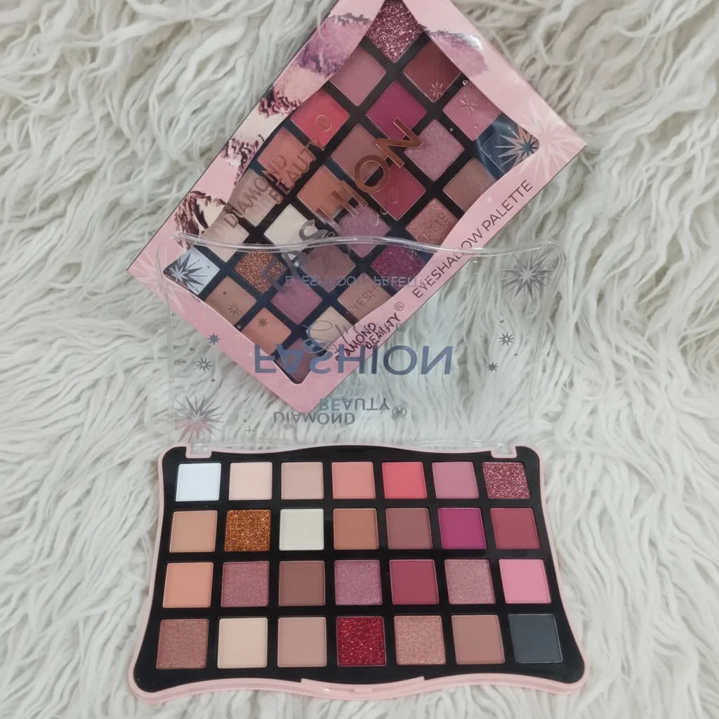 Diamond Beauty Eyeshadow Palette - 28 Colors - Buy Online in Pakistan at Cosmia.pk