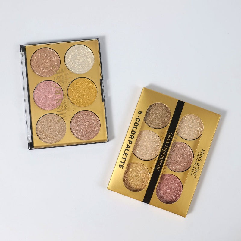 Miss Rose Radiant Glow Highlighter -  6 Color - Buy Online in Pakistan at Cosmia.pk