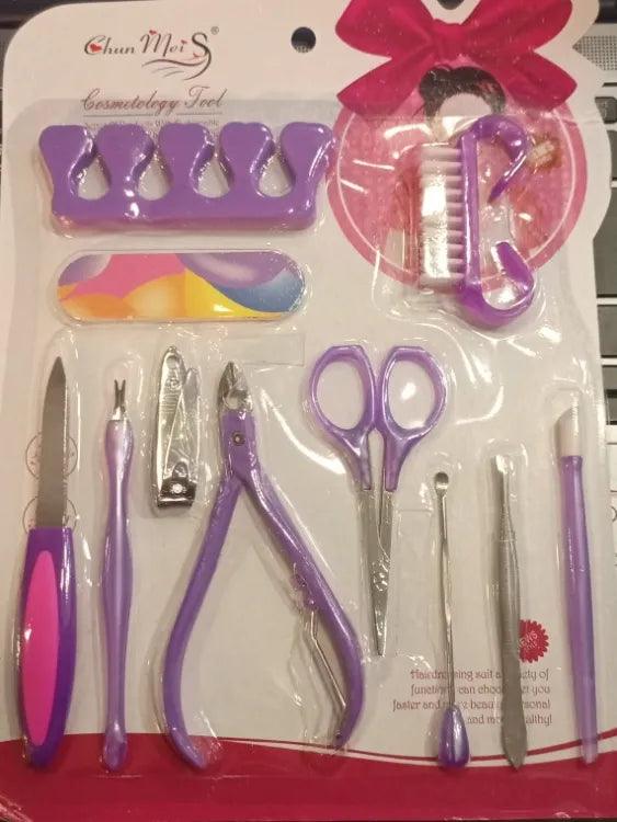 Manicure Pedicure Nail Clippers Cleaner Set - Buy Online in Pakistan at Cosmia.pk