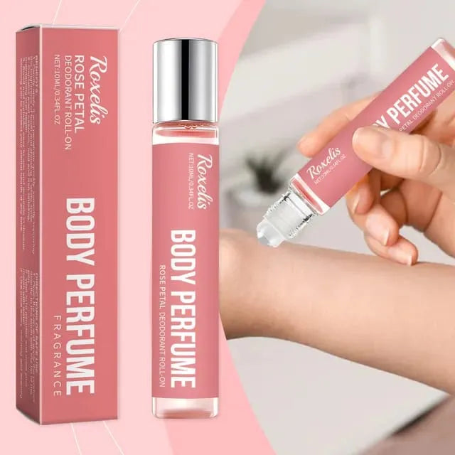 Sadoer Rose Petal Deodorent Roll On Perfume 10ml - Buy Online in Pakistan at Cosmia.pk