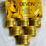 Devon 6 Steps Gold Whitening Facial Kit 💯 ✨ - Buy Online in Pakistan at Cosmia.pk