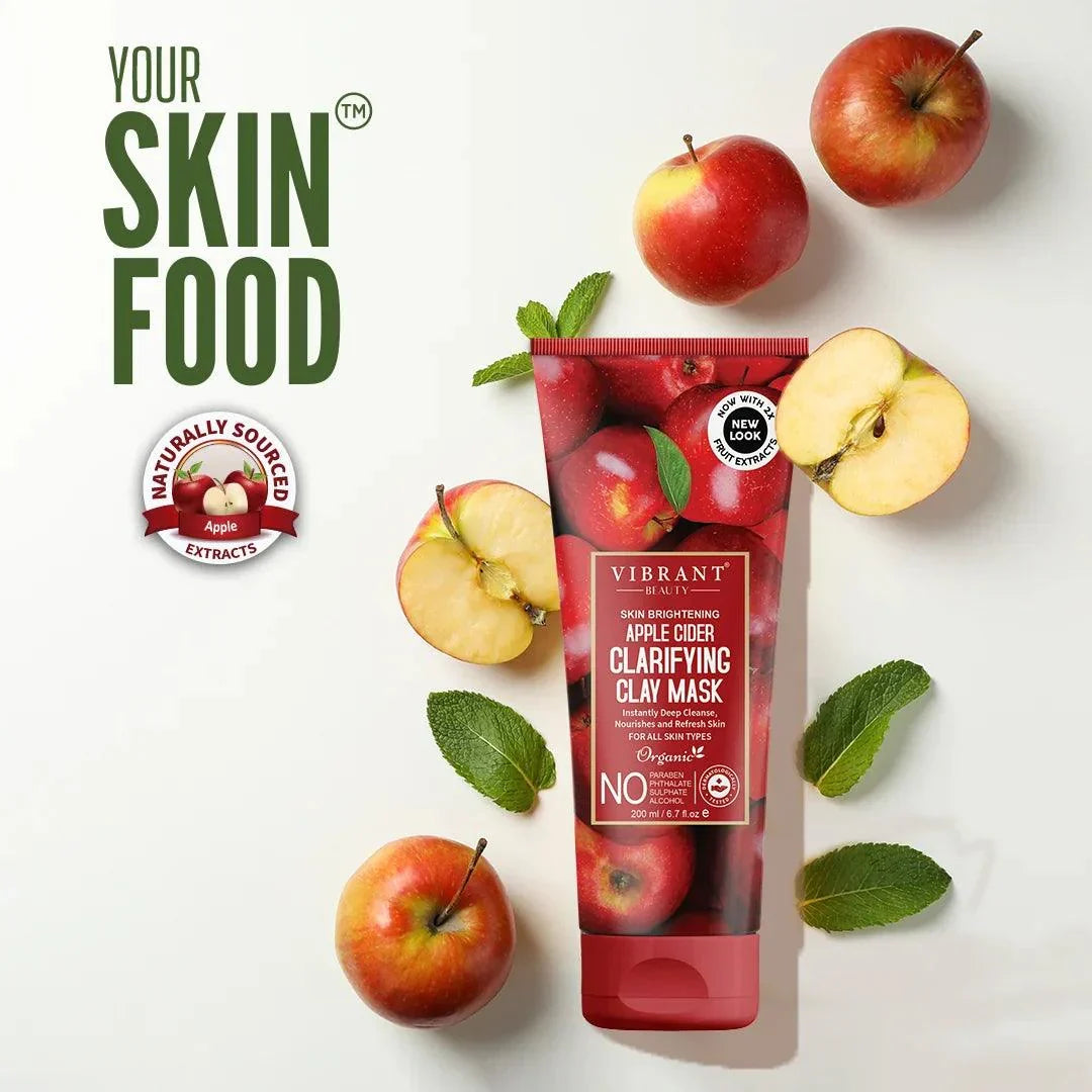 Vibrant Beauty Apple Clarifying Mud Face Mask - Buy Online in Pakistan at Cosmia.pk