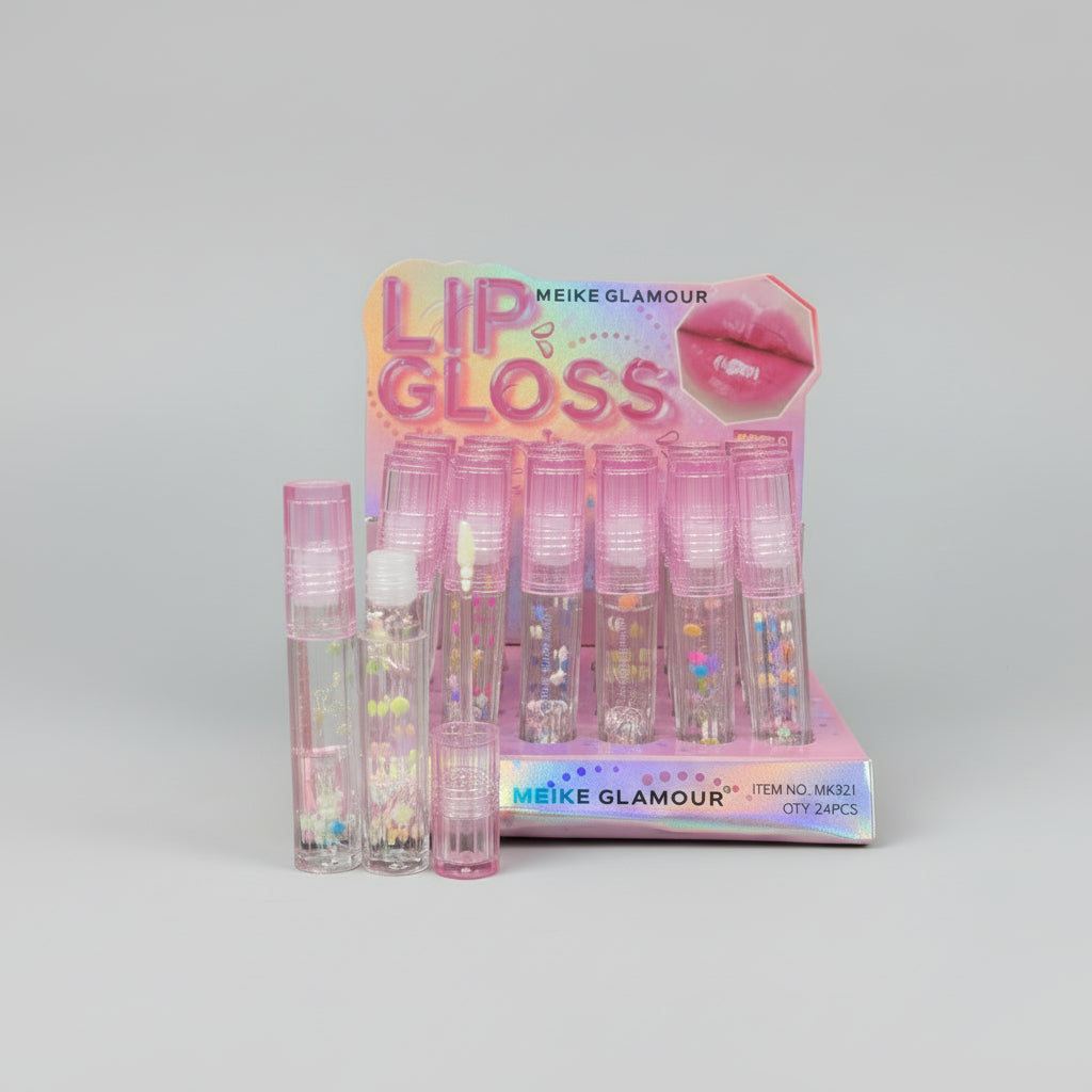 MEIKE GLAMOUR Transparent Lipgloss - Each - Buy Online in Pakistan at Cosmia.pk