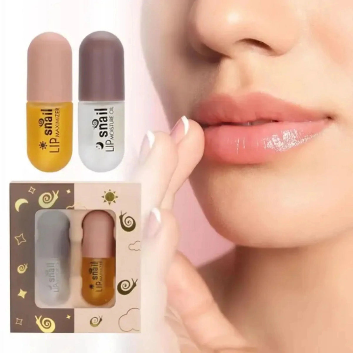Lip Plumper Set of 2- Lip Oil Capsule - Buy Online in Pakistan at Cosmia.pk