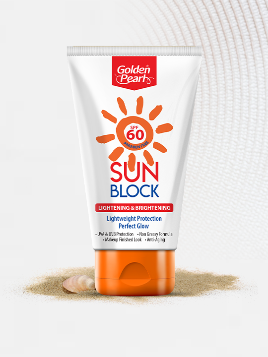 Golden Pearl Sun Block Lightening & Brightening (SPF 60) - Buy Online in Pakistan at Cosmia.pk