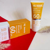 3Q Beauty 100% Mineral Sunscreen SPF 60 100ml - Buy Online in Pakistan at Cosmia.pk