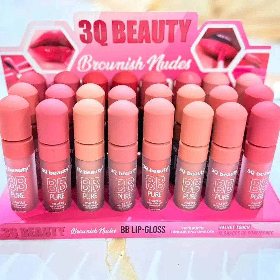 3Q Beauty BB Pure Matte Waterproof Lip Gloss - Buy Online in Pakistan at Cosmia.pk