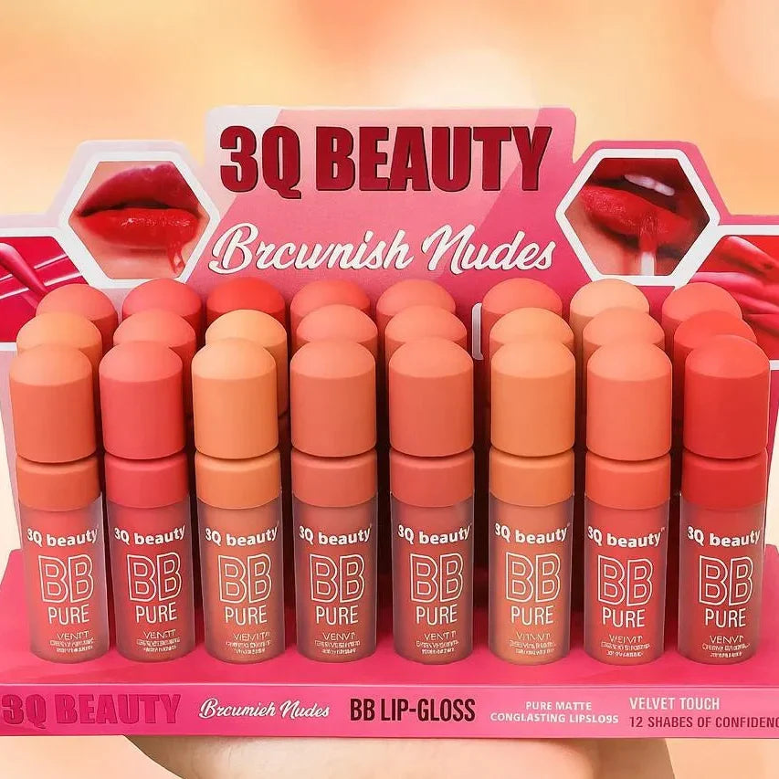 3Q Beauty BB Pure Matte Waterproof Lip Gloss - Buy Online in Pakistan at Cosmia.pk