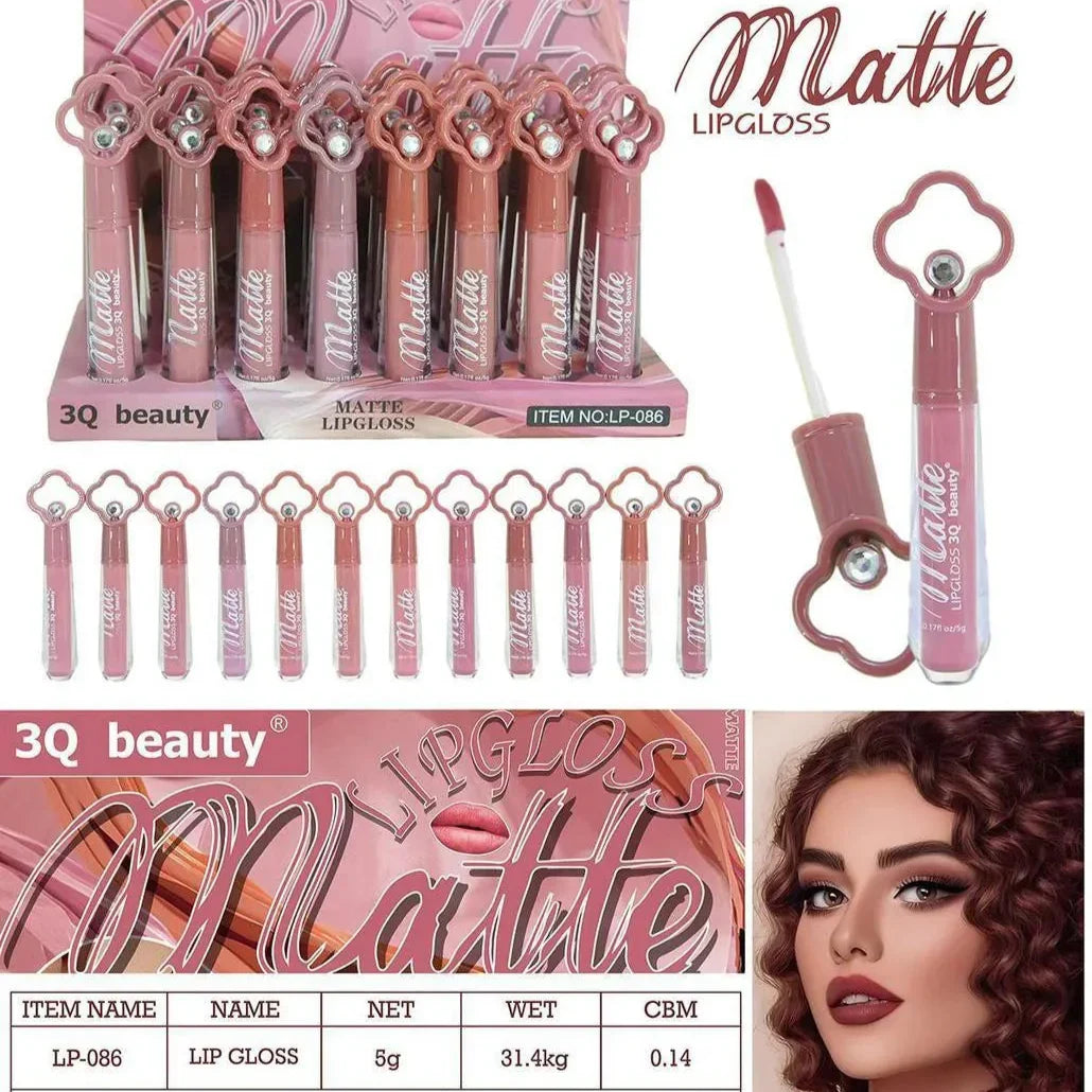 3Q beauty Nude Matte lipgloss - Buy Online in Pakistan at Cosmia.pk