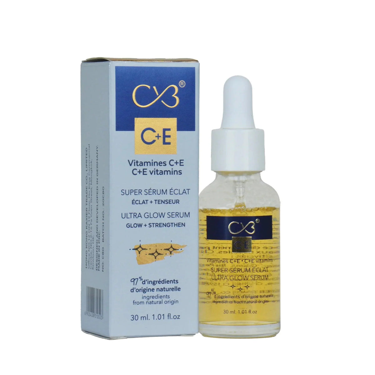 CVB Paris Vitamins C+E Super Face Serum - 30ml - Buy Online in Pakistan at Cosmia.pk