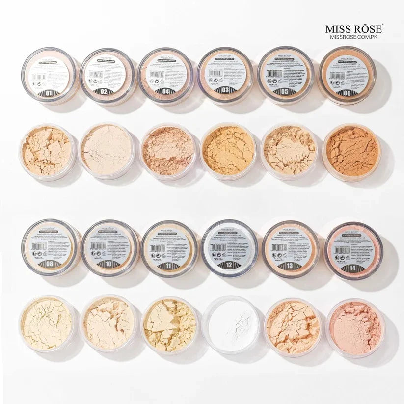 Miss Rose Luxury Rose Gold Matte Setting Powder - Buy Online in Pakistan at Cosmia.pk
