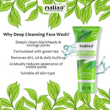 Maliao Deep Cleansing Green Tea Face Wash -130g - Buy Online in Pakistan at Cosmia.pk