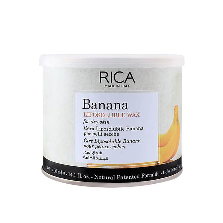 Rica Banana Dry Skin Liposoluble Wax - Buy Online in Pakistan at Cosmia.pk