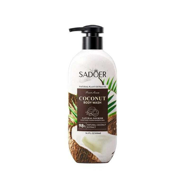 Sadoer Fruit Serum Body Wash - 400ml - Coconut