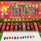 Maybelucky Matte Lipgloss Set (12 Pcs) - Buy Online in Pakistan at Cosmia.pk