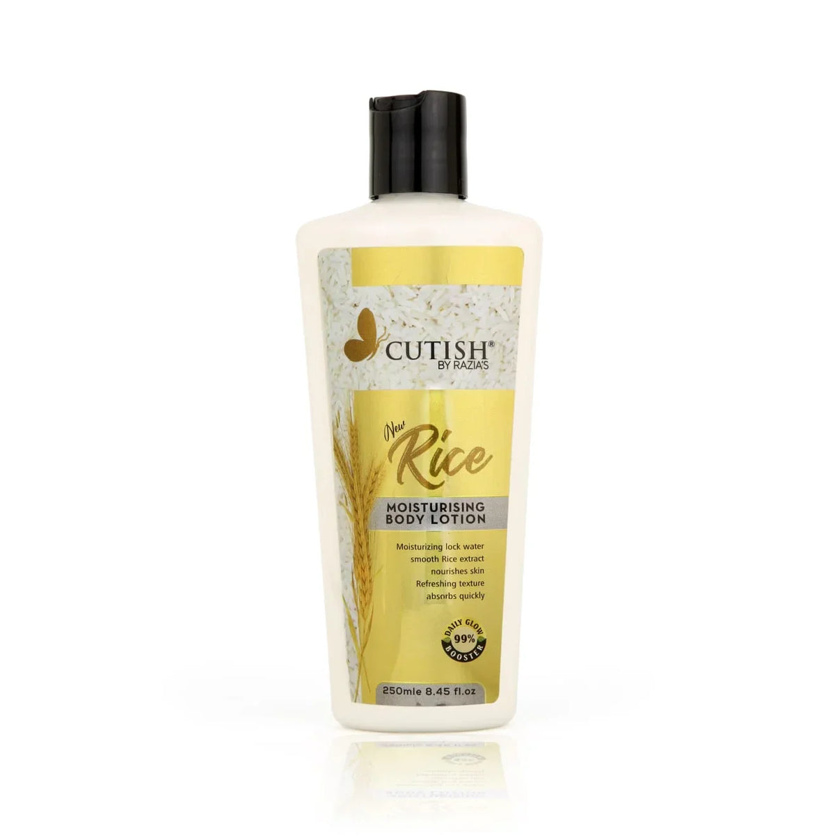 Cutish Rice Moisturising Body Lotion - 250ml - Buy Online in Pakistan at Cosmia.pk